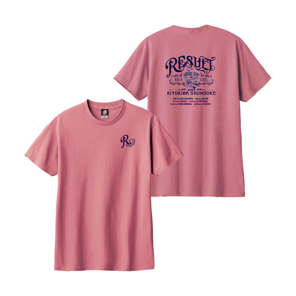 即完売品☆リンカブル　タグフレアTシャツ　ホワイト×ピンクオレンジ　2024SS 即完売品☆リンカブル タグフレアTシャツ ホワイト×ピンクオレンジ 2024SS