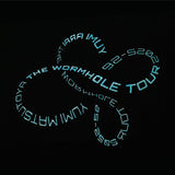 WORMHOLEツアーTシャツ 黒