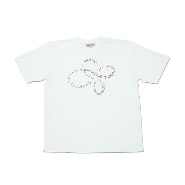 WORMHOLEツアーTシャツ 白