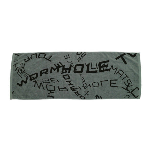 WORMHOLEロゴタオル