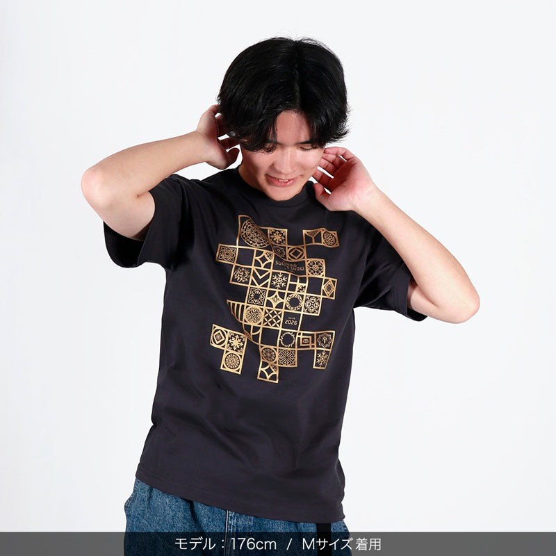 【会場受取】オリエンタル半袖Tシャツ＜ダークグレー＞