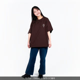 スワトウ柄半袖Tシャツ＜ダークチョコレート＞
