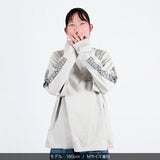 オリエンタル長袖Tシャツ＜フロストグレー＞