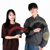 扇子＜収納ケース付き＞赤