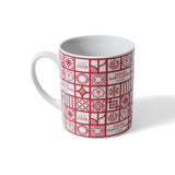 マグカップ＜蓋＆茶漉し付き＞赤