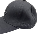 ピーチキャップBLACK（PIPOTロゴ）