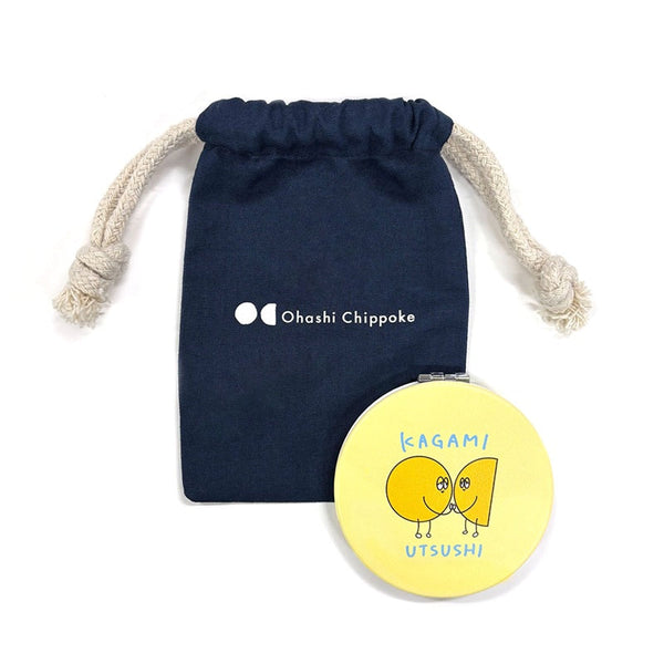 まんちゃんはんちゃんのミラー&ロゴ巾着セット