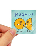 まんちゃんはんちゃんとNew Perspectiveステッカー