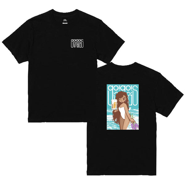 【ななお様】drawer Tシャツ SUMMER OF LOVE Tシャツ BLACK