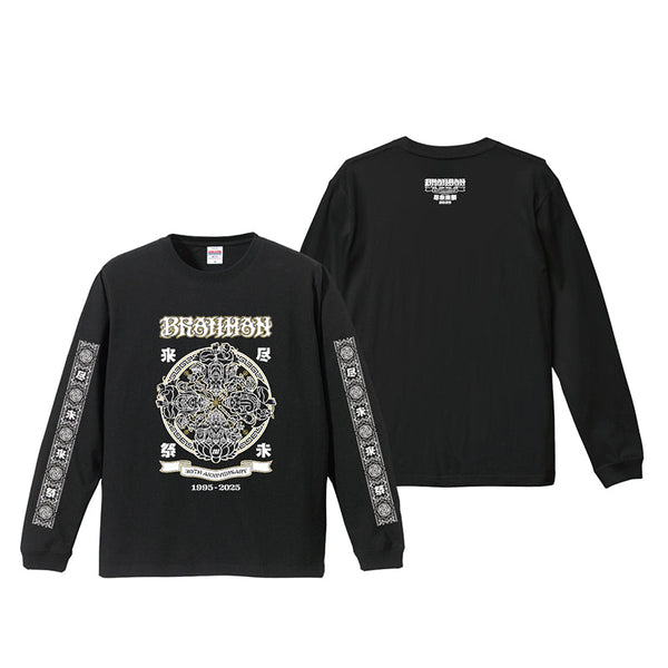 BRAHMAN 尽未来祭 LONG SLEEVE T-SHIRTS/BLACK