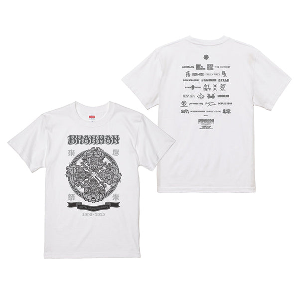 【新品】BRAHMAN 尽未来祭 TシャツXL BRAHMAN 尽未来祭 T-SHIRTS A/WHITE