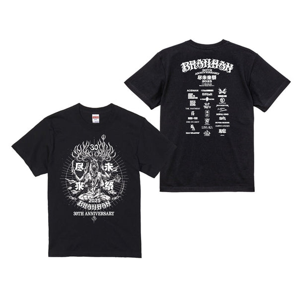 BRAHMAN 尽未来祭 T-SHIRTS F/BLACK