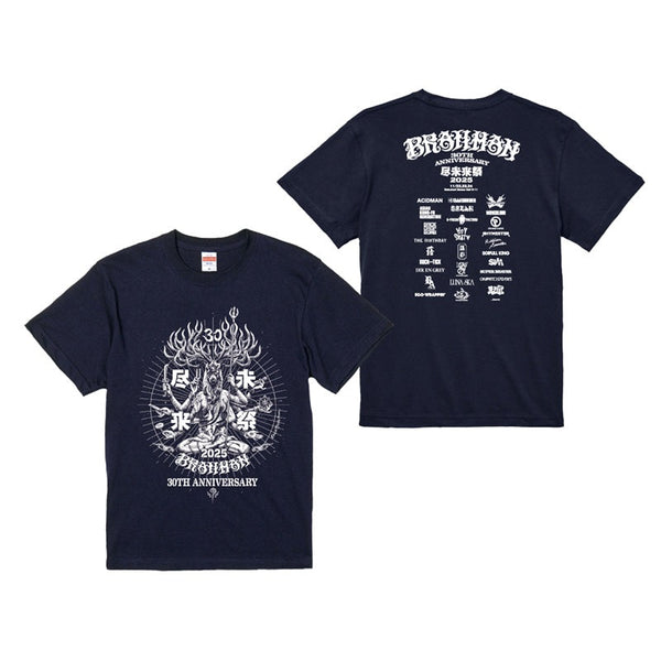 BRAHMAN 尽未来祭 T-SHIRTS F/NAVY