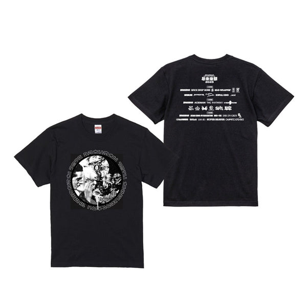 BRAHMAN 尽未来祭 T-SHIRTS H/BLACK