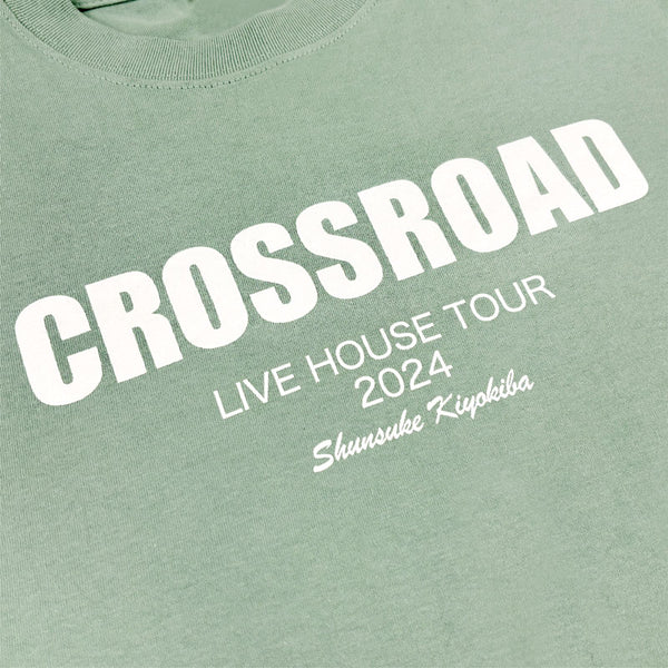 CROSSROAD 2024 LONG T-SHIRT / SMOKYGREEN ver.