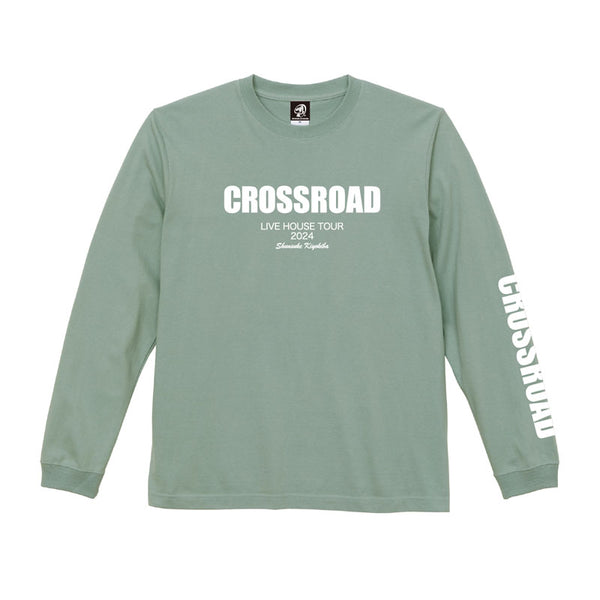 CROSSROAD 2024 LONG T-SHIRT / SMOKYGREEN ver.