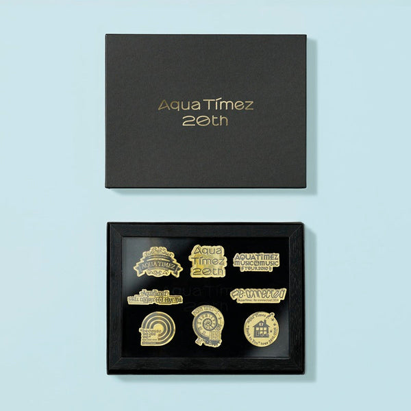 【最終値下げ】TUBE 20周年記念アイテム ピンズセット AquaTimez 20th Anniv.メモリアルピンズセット