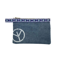 ヒッピーポーチ ブルー