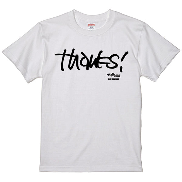 thanks! Tシャツ(WHITE)