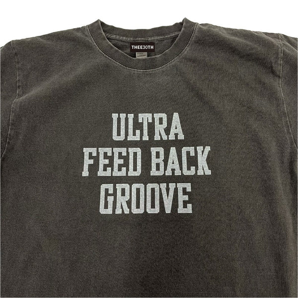 【通販限定カラー】TMGE ULTRA FEED BACK GROOVE T-shirts(Re-Print) ヴィンテージブラック