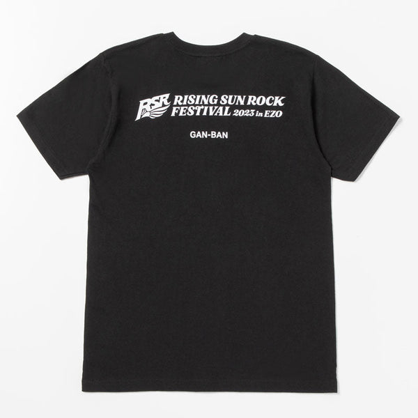 RSR2023×GAN-BAN SNOOPY Tシャツ ブラック