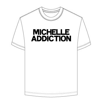 ADDICTION Tシャツ 白