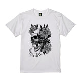 Skull ’n’ Lilies T-shirts(WHITE)