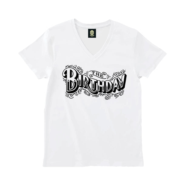 The Birthday Candle T-shirts Designed by AND THROUGH DESIGN(WHITE)