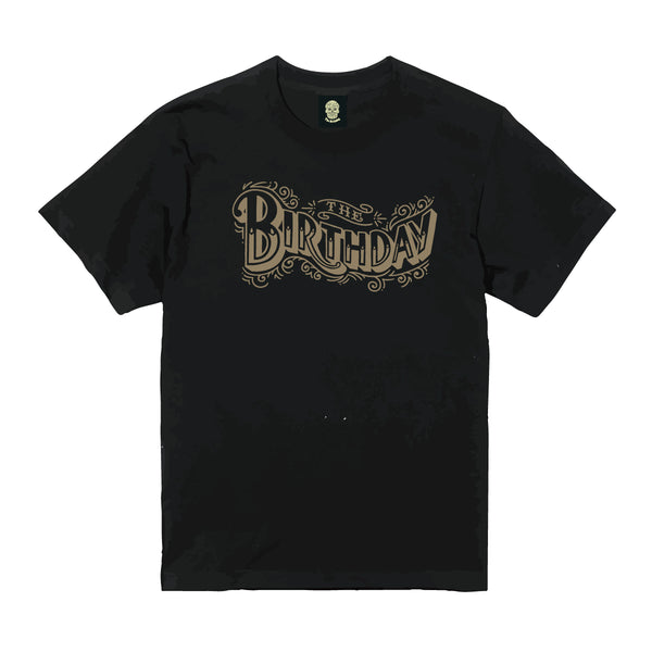 The Birthday Candle T-shirts Designed by AND THROUGH DESIGN(BLACK)