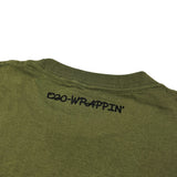 shooby do wrappin' Tシャツ【LIGHT OLIVE】